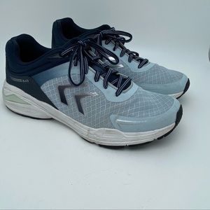 Dr. Scholls Blaze Walking Shoe Sz 8 Blue.